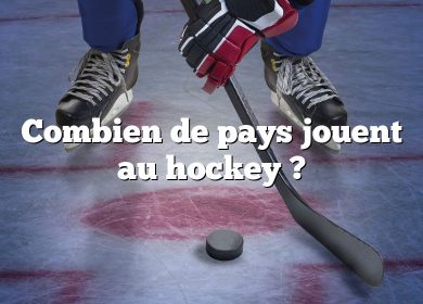 Combien de pays jouent au hockey ?